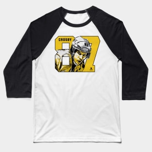 Sidney Crosby Pittsburgh Number Baseball T-Shirt